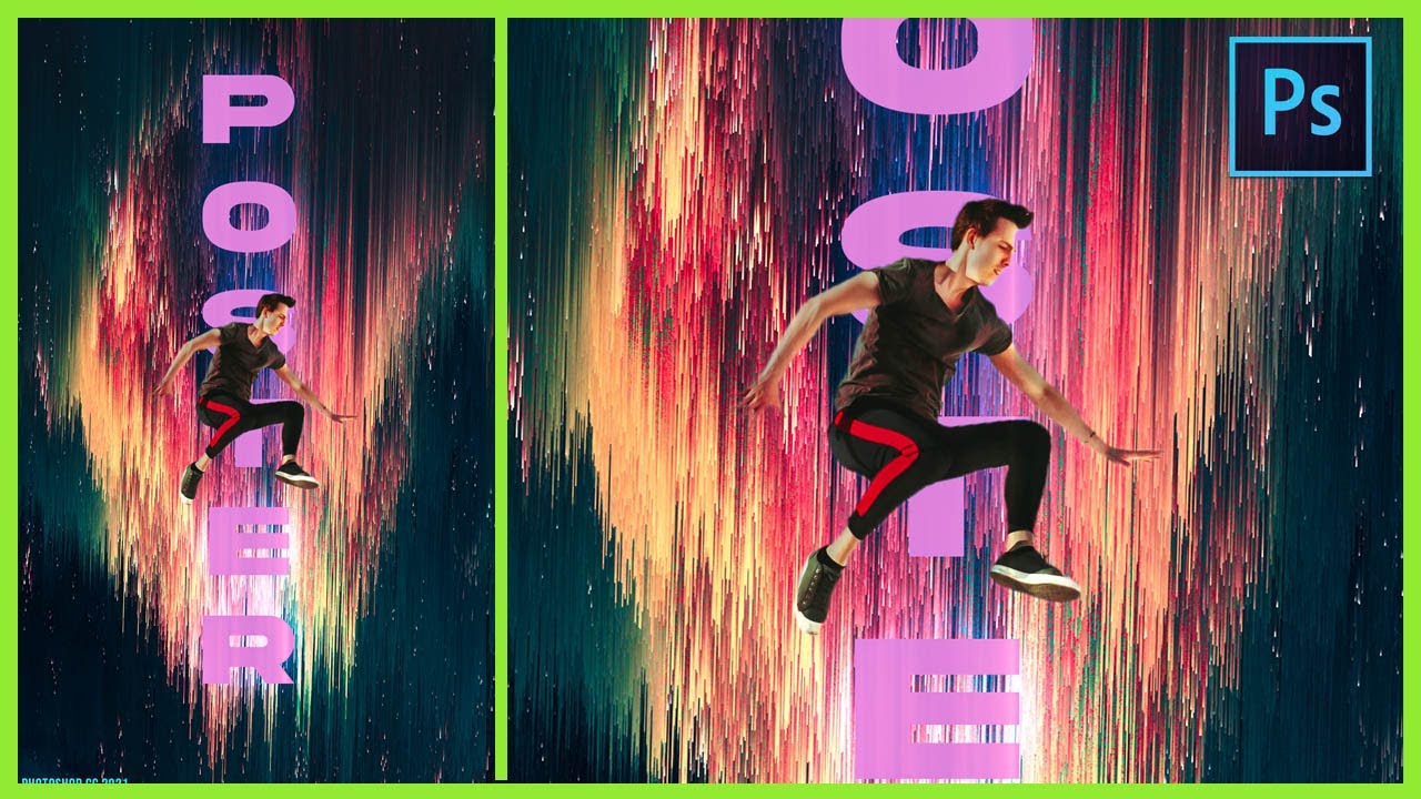 [ Photoshop Tutorial ] Modern Poster Design In Photoshop 2021 - YouTube