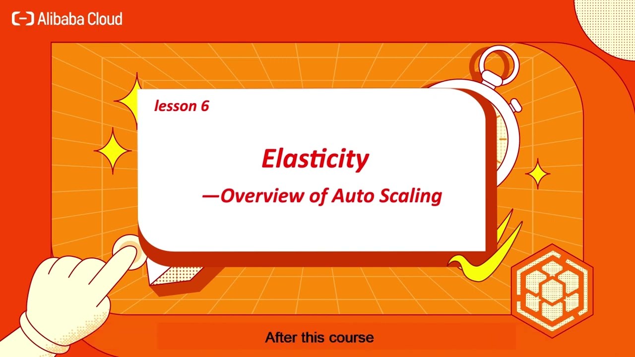 Container Service | Lesson 6 - Elasticity Overview of Auto Scaling