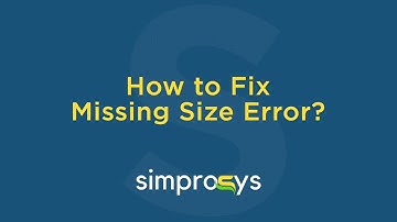 How to Fix "Missing Value [Size]" Error in Google Merchant Center for Shopify Store?