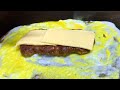 Burger Malaysia - "Teppanyaki" Oblong Cheese Burger in MV Burger