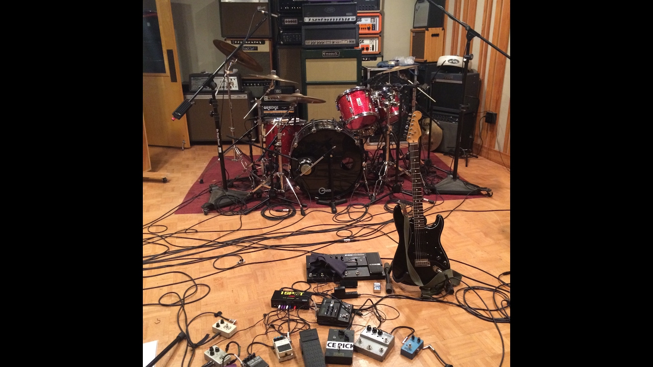 ENDON Recording Session at GODCITY, SALEM MA, NOVEMBER 2016