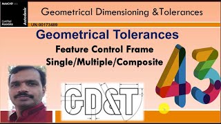 GD&T | Tamil | 43. Feature Control Frame - Single/ Multiple / Composite