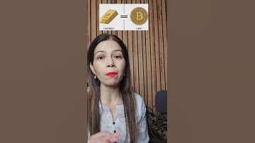 1 Bitcoin vs 1 kg Gold 🤔 | What would you choose #bitcoin #gold