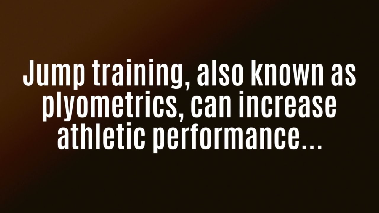 Physiquality blog: How can jump training help me?