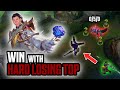 HOW TO WIN WITH A HARD LOSING TOP LANE