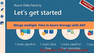 Merge multiple part files with ADF / Merge partition files / merge multiple files into a single file