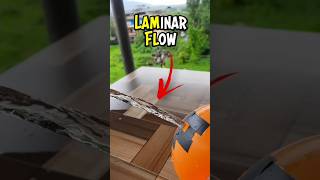 Laminar Flow - #shorts #experiment #shortsfeed