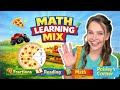 Math for Kids Learning Mix | Fractions, Math, & Reading with Silly Miss Lily | Fun Videos for Kids