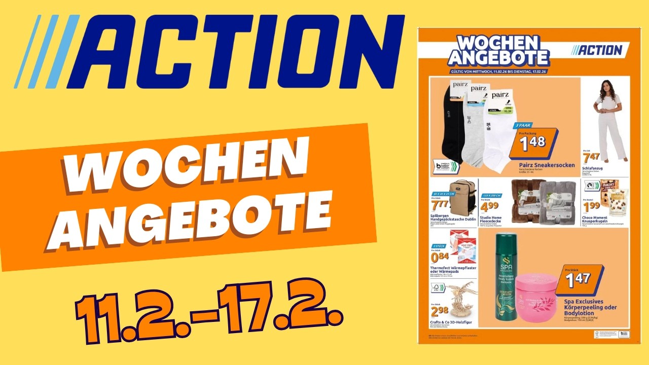 ACTION Prospekt: Die besten Angebote ab 11.2.2026! 🔥 Nicht verpassen! 