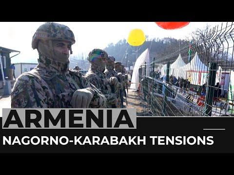 Nagorno-karabakh: armenia accuses azeri protesters of blockade