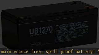 Universal Power Group 12V 7Ah SLA Battery Replacement for Home ADT Security Alarm System
