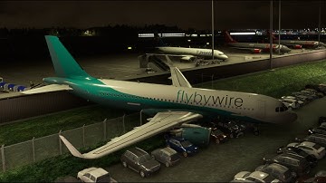 MSFS2020 A32NX - shared cockpit EGCC-EIDW