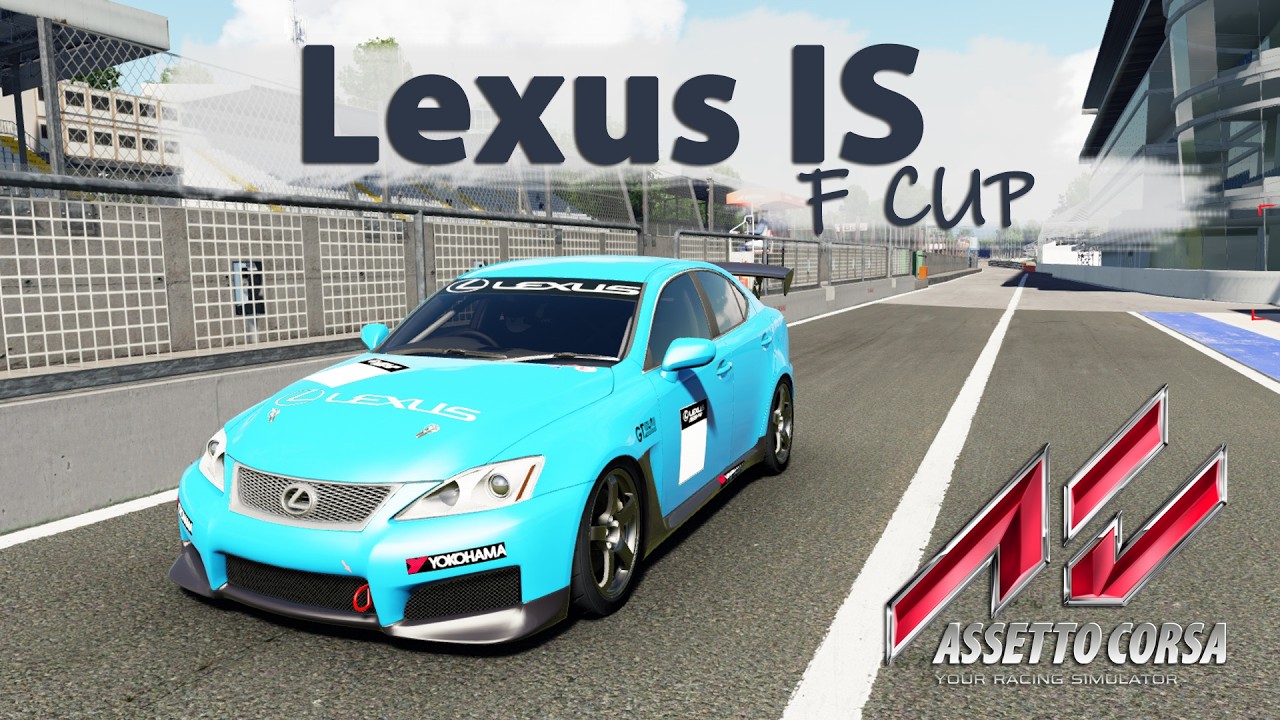 Lexus IS F CUP gameplay video