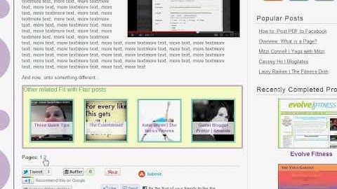 Using the nextpage tag in your WordPress blog posts