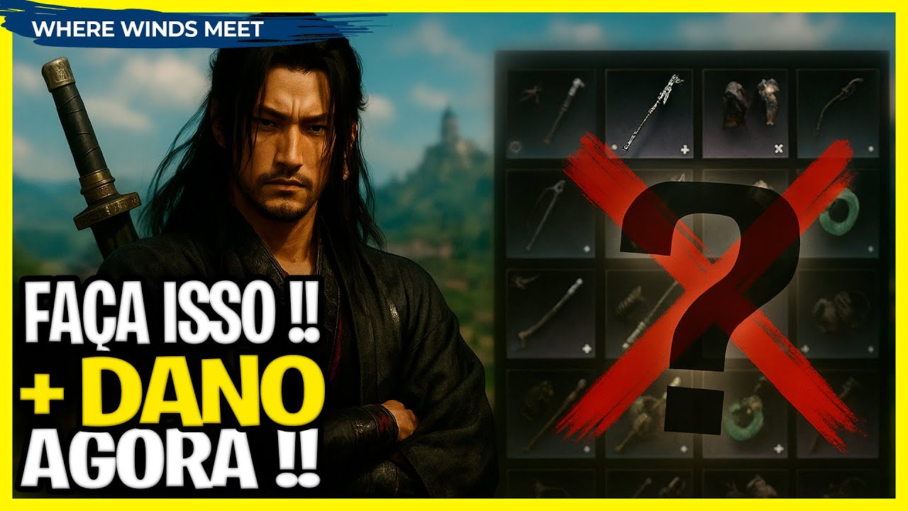 VOCÊ PRECISA FAZER ISSO! Novo guia para aumentar muito o dano no Where Winds Meet