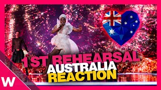 🇦🇺 Australia First Rehearsal (REACTION) Electric Fields 