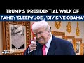 Inside Trump's 'Presidential Walk of Fame': 'Sleepy Joe', 'Divisive Obama'