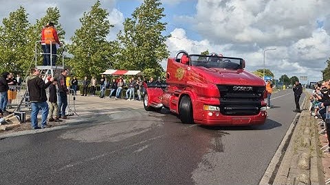 TEKNO event 2025 | special and show trucks | with V8 open pipes sound in De lier, The Netherlands 🇳🇱