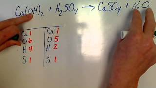 Physical Science Balancing Equations 1 (See Description for Newer Videos)