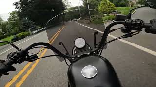 95 miles #iron883 raw Harley sound pov #memphisshades #delrio