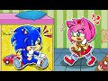 Baby Sonic, Where Are You??? Baby Sonic Builds A Secret Rom Under The Bed | Sonic Animation