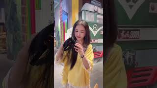 Smooth Hair Wig Try-On | Real or Fake?"😮😍#viralvideo#video#wig#wigs