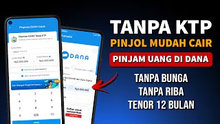 Cara Pinjam Uang di DANA - Pinjol Mudah Cair 2025