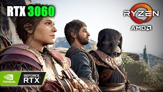 Assassins Creed Odyssey Gaming Test | Nvidia Geforce RTX 3060 6GB 95W | Ryzen 7 5800h | 2021