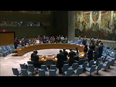 newspaper mockup Moment of Silence for Benghazi Attack Victims (Libya) - UN Security Council