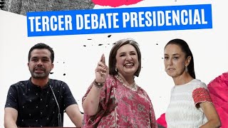 EN VIVO: Tercer debate presidencial 2024