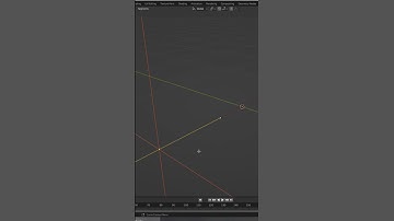 points of Line control by Empty(Null) Blender tutorial
