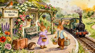 Welcome to Bramble Village 🐰🌼 | Soft Storybook Ambience & Relaxing Fairytale Music screenshot 2