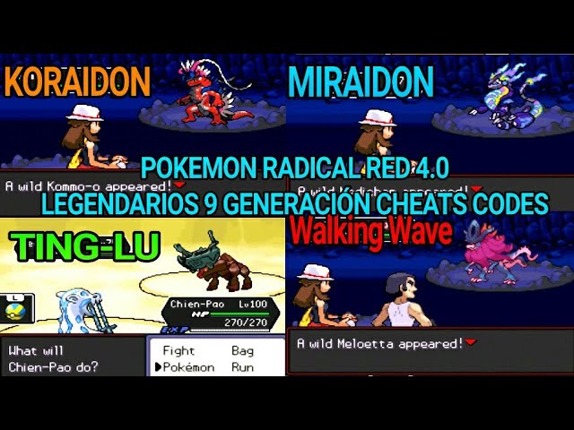 Two brand new cheat codes in pokemon radical red 4.0! #pokemon #nuzloc, pokemon radical red