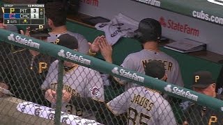 Famous PIT@CHC: Marte knocks in Mercer on groundout in 8th Profile