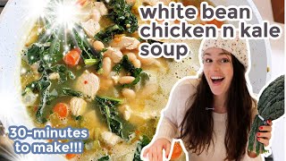 30-minute white bean and kale soup for dinner!  Vlogmas day 11 by Taralynn McNitt 1,384 views 3 years ago 20 minutes