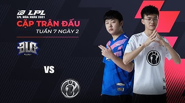 BLG vs. IG [Ván 2] - Tuần 7 Ngày 2 - LPL Mùa Xuân (2021)