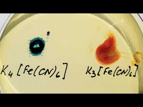 Vídeo: Com fer ferrocianur de potassi?