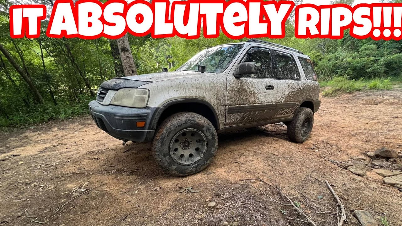 Freelander Viscous установлен + мы отправляемся в путь по бездорожью на OL CR Yeeter | Honda CRV ...