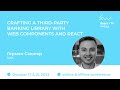 &quot;Third-Party Banking Lib: Web Components, React&quot; Герман Смоляр / React + TS fwdays&#39;23 [ukr]