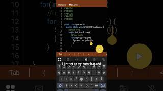ABCDE Alphabet Pattern | 5 Rows Using Loops 🔥 #java #coding #programming #pattern #viralshorts