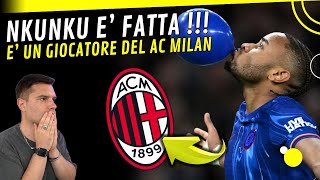 🤯 DELIRIO COMPLETO 💣 NKUNKU E' FATTA, ORA AKANJI ? DOVBYK - GIMENEZ, VLAHOVIC E RABIOT #acmilan