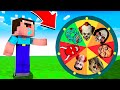 Minecraft - NOOB vs PRO vs HACKER vs GOD : SCARY WHEEL CHALLENGE in Minecraft ! AMV SHORT Animation