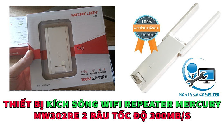 Đánh giá kích sóng wifi mercury 2 râu