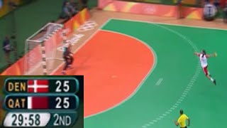 Dansk sejr i sidste sekund! OL i Rio 2016 (Danmark 26 - 25 Qatar) Håndbold