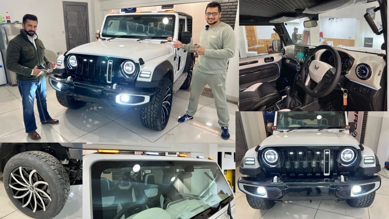Crazy Modified Mahindra Thar From Punjab | 2024 Mahindra Thar | Thar ...