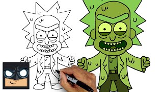 how to draw toxic rick fortnite season 7