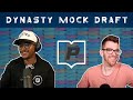 Dynasty Superflex Startup Mock Draft (Post NFL Draft) with RayGQue | The Fantasy Playbook Podcast