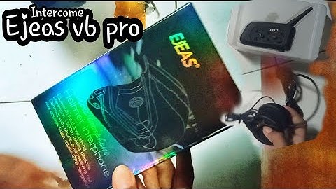 INTERCOME EJEAS V6 PRO ❗ UNBOXING & REVIEW INTERCOME ‼️