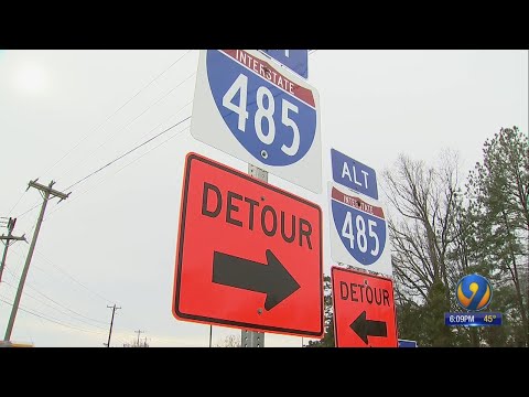   Detour Signs To Major Freeway In Southeast Charlotte Confuse Drivers