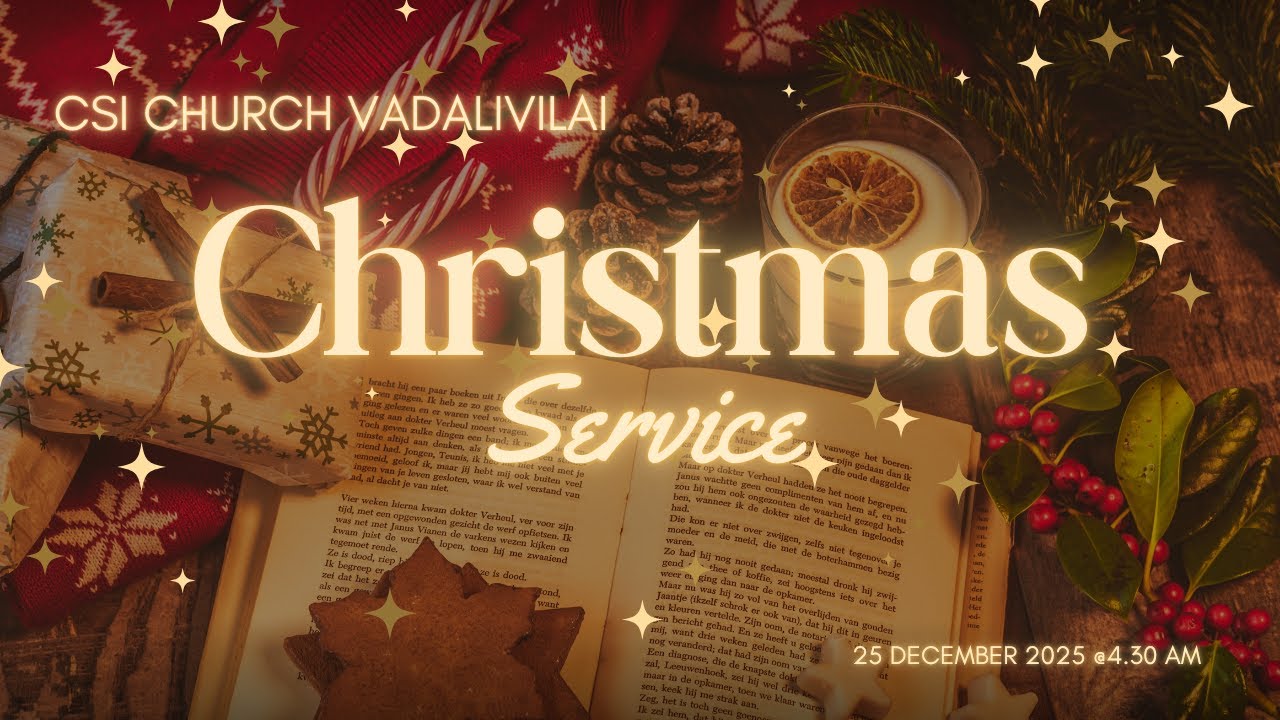 Mault Memorial CSI Church Vadalivilai | Christmas Service | 25 December 2025 | 4.30 am